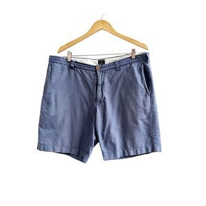 J. Crew Men’s Gramercy Chambray Short Size 38W Cotton 9” Inseam
